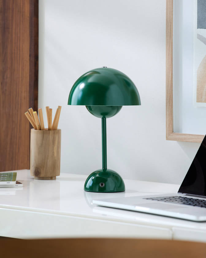 Hyatt Modern Green Table Lamp