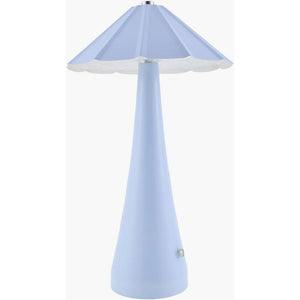 Zaynah Traditional Blue Table Lamp