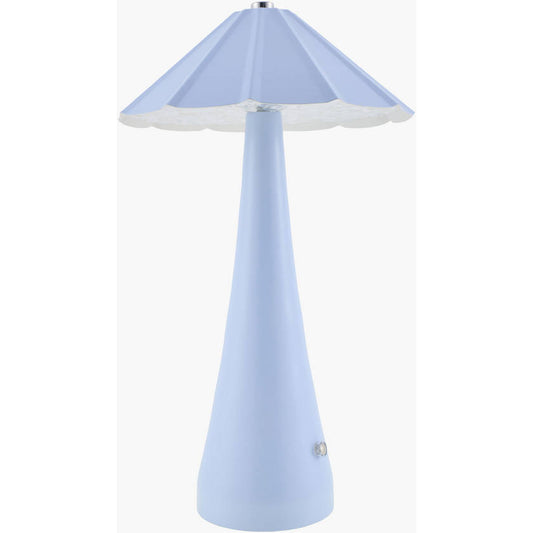 Zaynah Traditional Blue Table Lamp