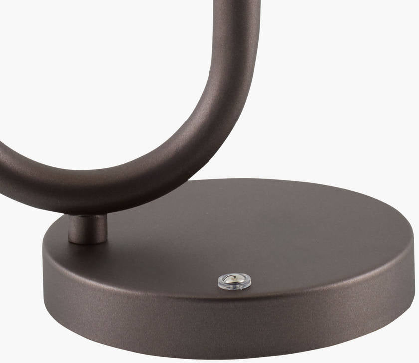 Obdulio Traditional Brown Table Lamp