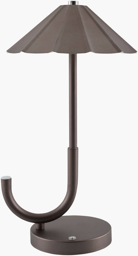 Obdulio Traditional Brown Table Lamp