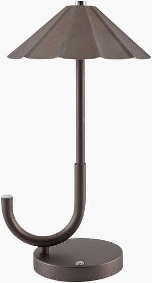 Obdulio Traditional Brown Table Lamp