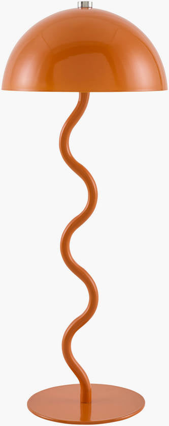 Joni Traditional Orange Table Lamp