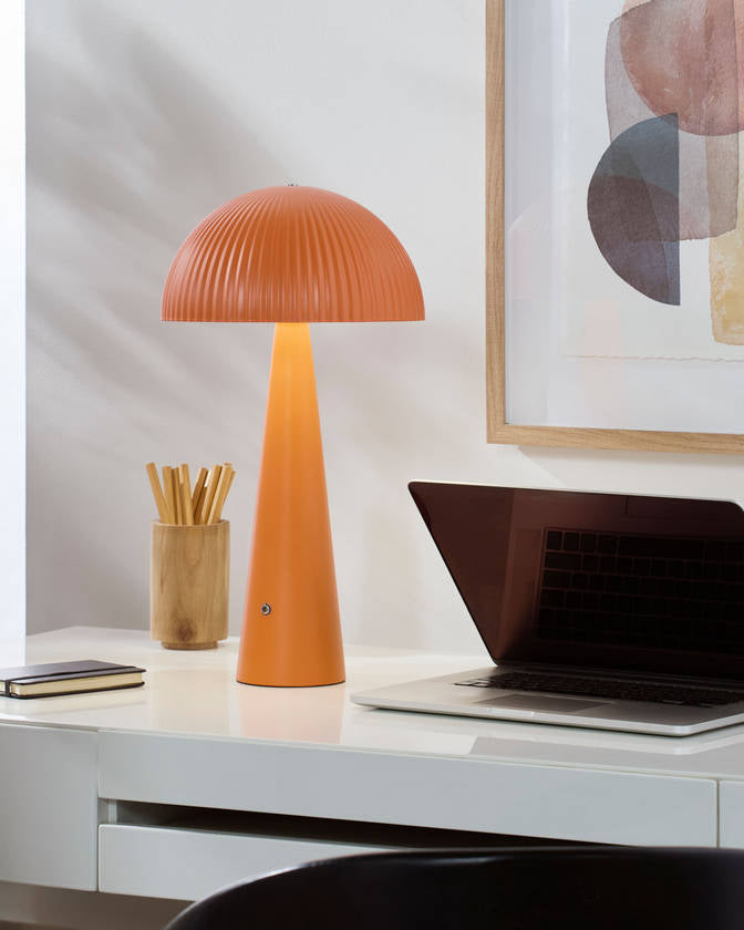 Tyisha Modern Orange Table Lamp