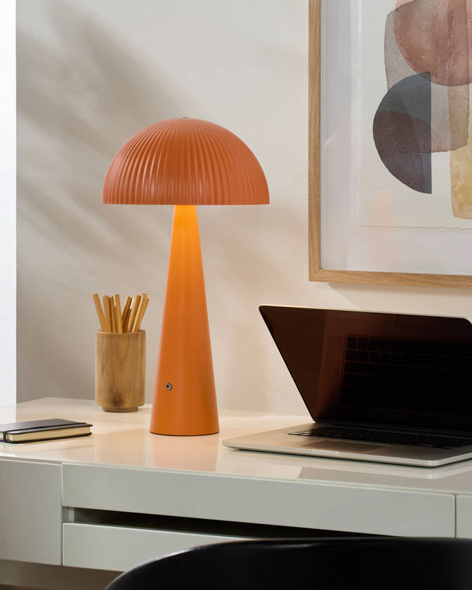 Tyisha Modern Orange Table Lamp