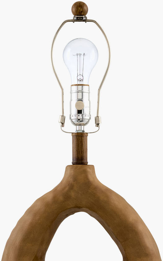 Karlene Traditional Brown Table Lamp