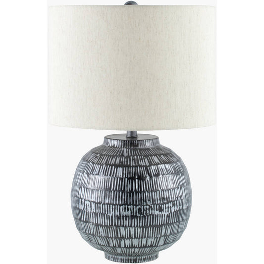 Bre Rustic Black Table Lamp