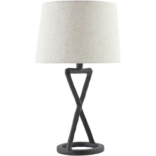 Nada Rustic Black Table Lamp