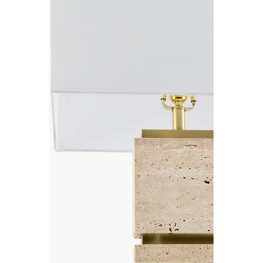 Baudilio Traditional Yellow/Brown Floor Lamp