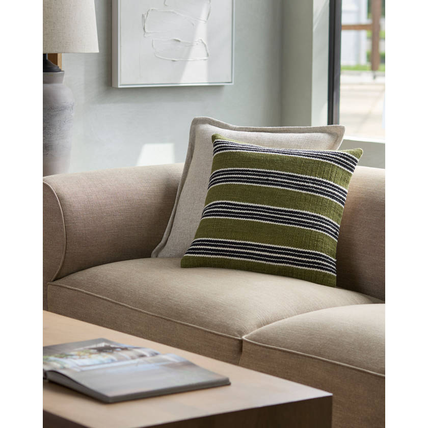 Lenea Olive Pillow Cover