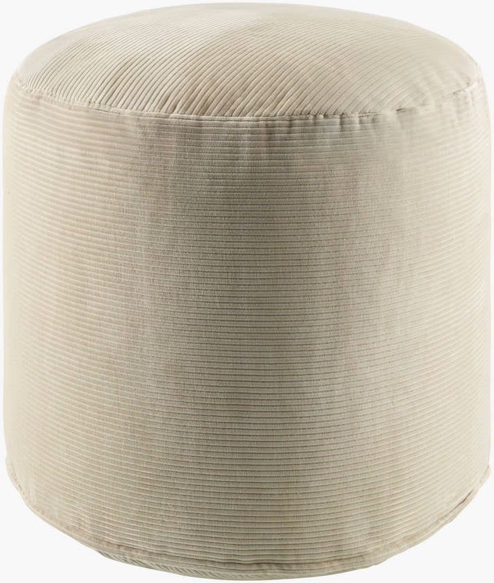 Benjiman Beige Pouf