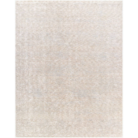 Sholom Traditional Light Silver Area Rug