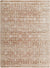 Sandro Traditional Tan/Burnt Orange Area Rug