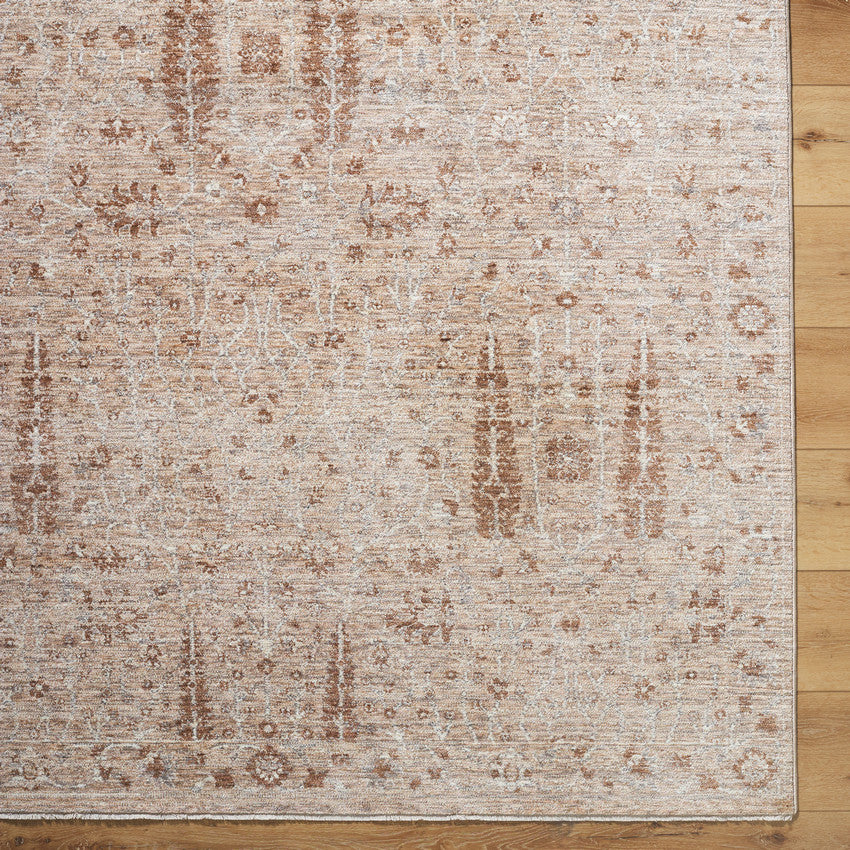 Aften Traditional Tan Area Rug
