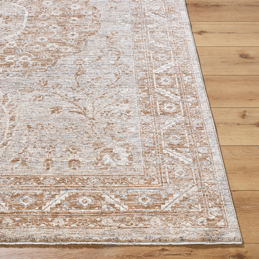 Bijan Traditional Brown Area Rug