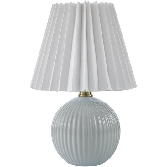 Trudie Modern Aqua Table Lamp