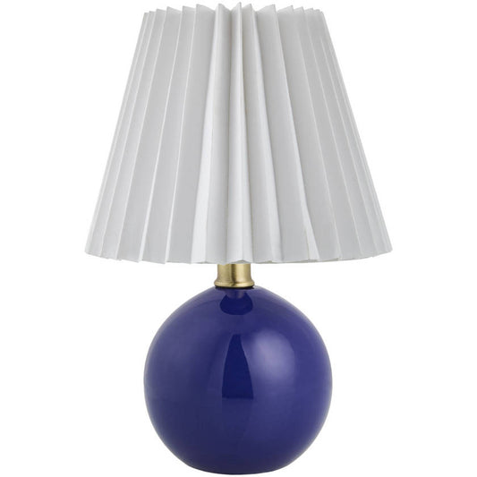 Travarus Modern Blue Table Lamp
