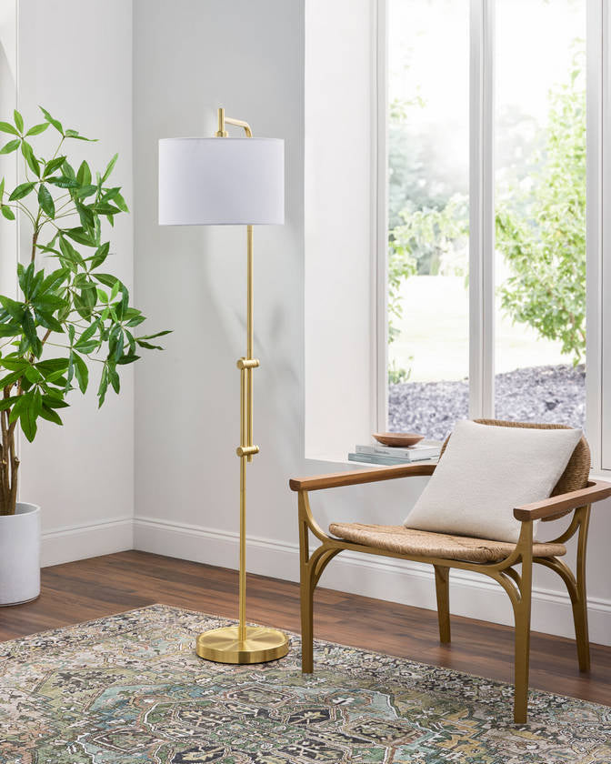Jinger Modern Gold Floor Lamp