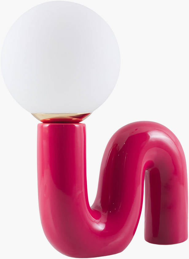Oosthem Modern Red Table Lamp