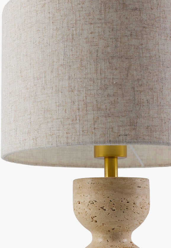 Shaneaka Modern Beige Table Lamp