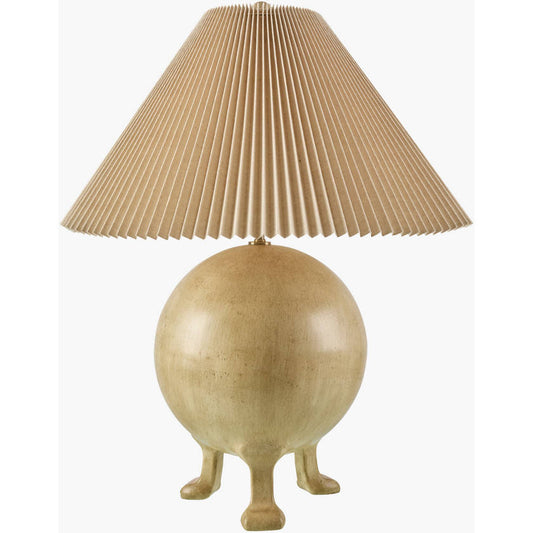 Naeva Modern Cream/Light Gray Table Lamp