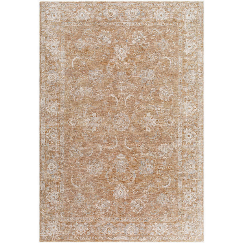 Pennie Traditional Light Brown Area Rug