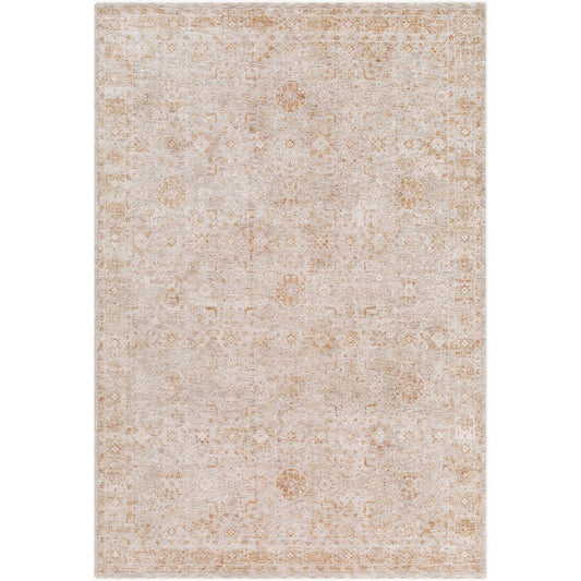 Cassy Traditional Tan Area Rug