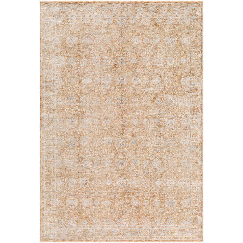 Cassy Traditional Light Brown Area Rug