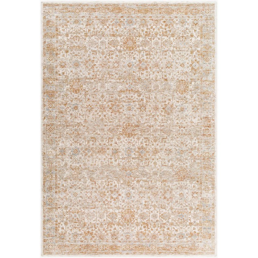 Cassy Traditional Cream/Tan Area Rug
