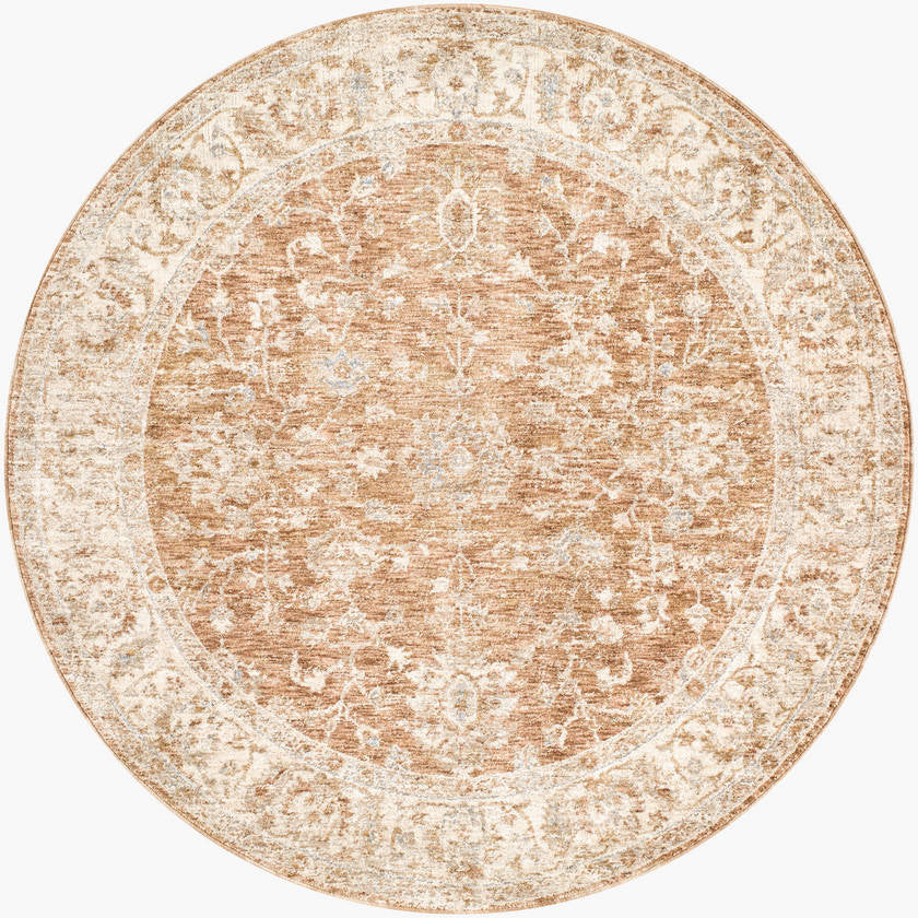 Jomarie Traditional Tan Area Rug