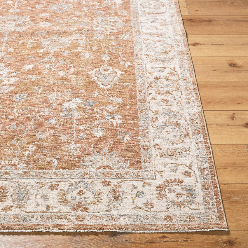 Jomarie Traditional Tan Area Rug