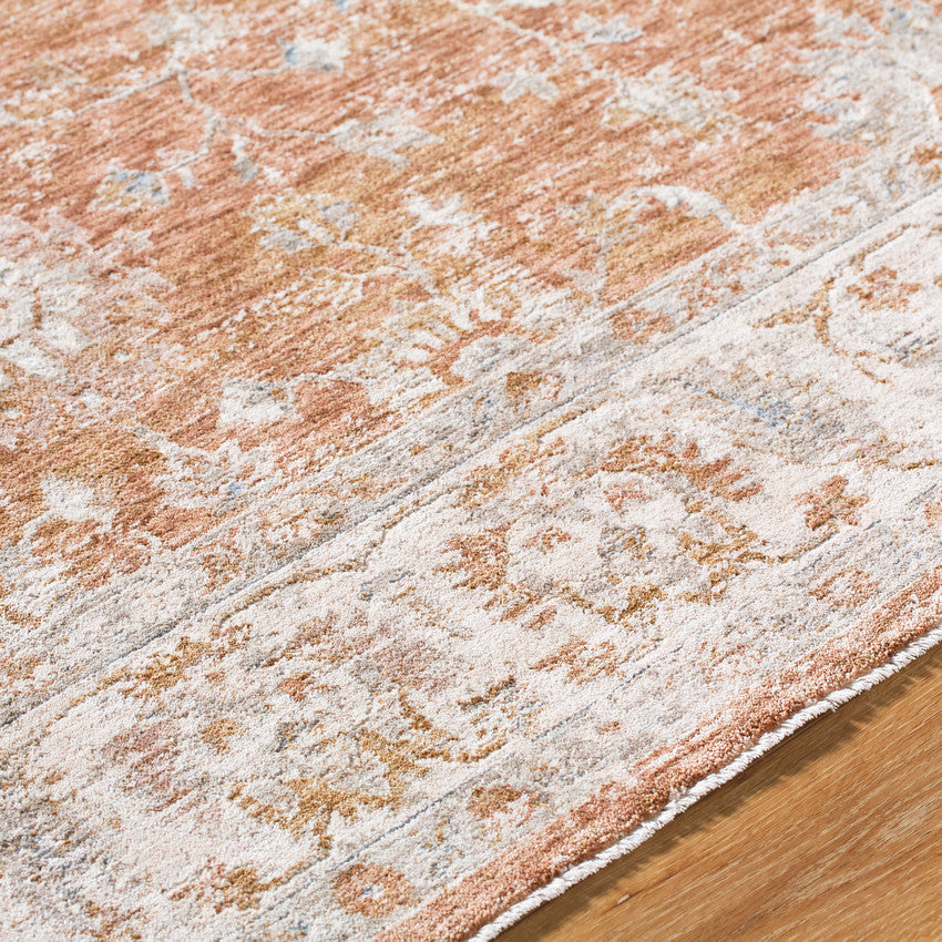 Jomarie Traditional Tan Area Rug