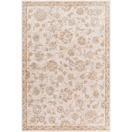 Jamell Traditional Cream Area Rug