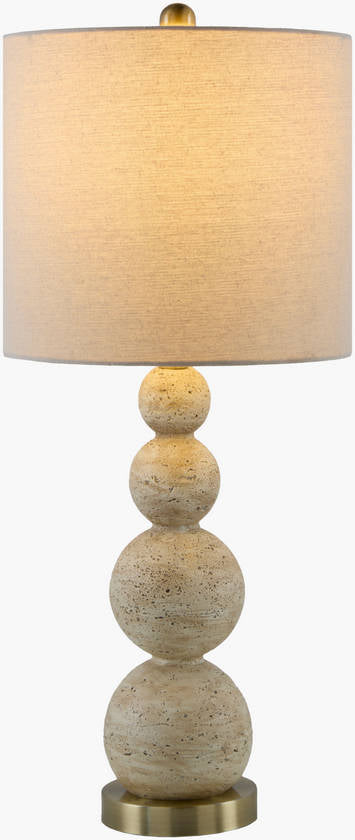 Decarlo Traditional Khaki Table Lamp
