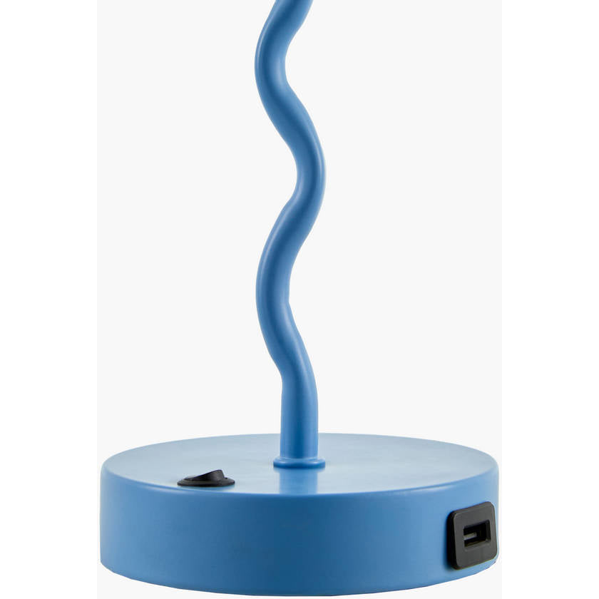 Katoya Cottage Blue Table Lamp