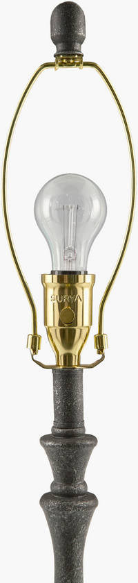 Sintia Rustic Beige/Black Table Lamp