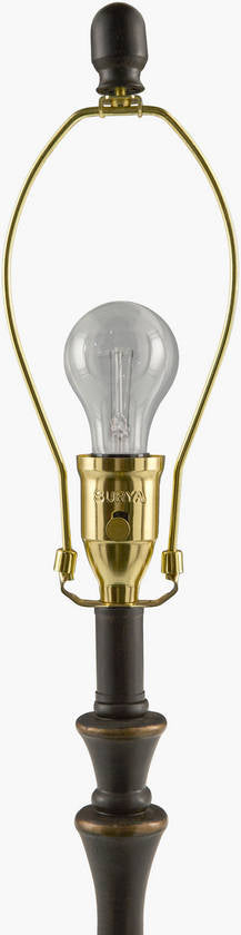 Sintia Rustic White/Black Table Lamp