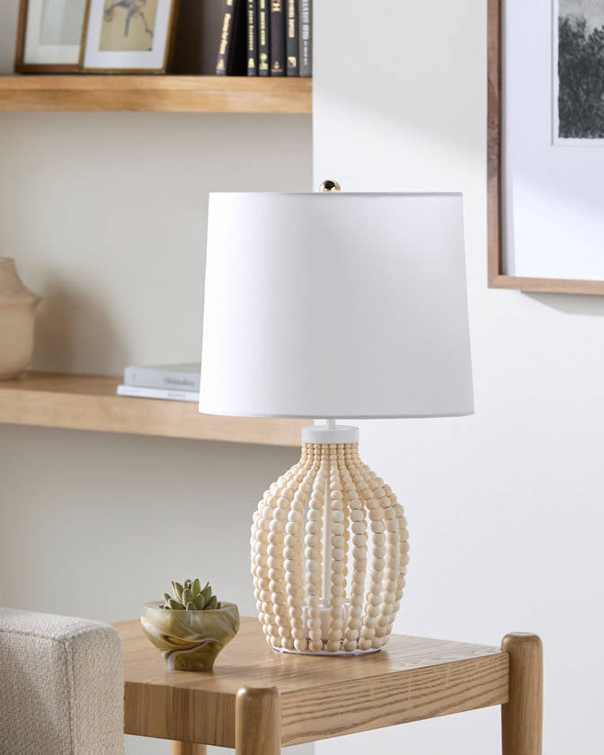 Arnold Traditional White Table Lamp