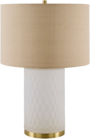 Ned Traditional Beige Table Lamp
