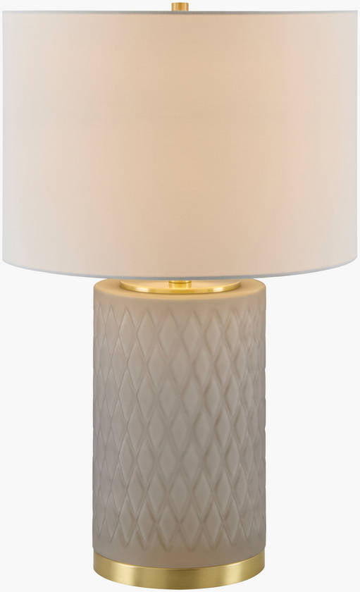 Ned Traditional Cream Table Lamp