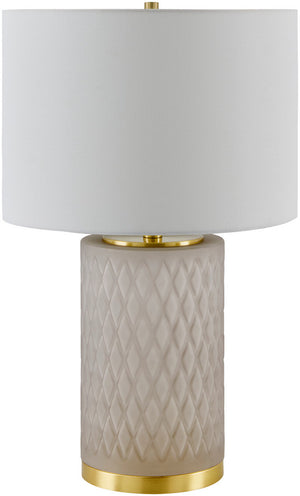 Ned Traditional Cream Table Lamp