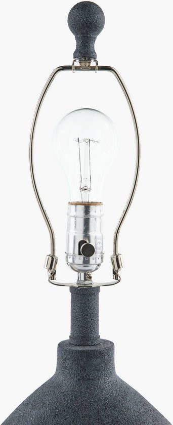 Tyffani Rustic Black Table Lamp