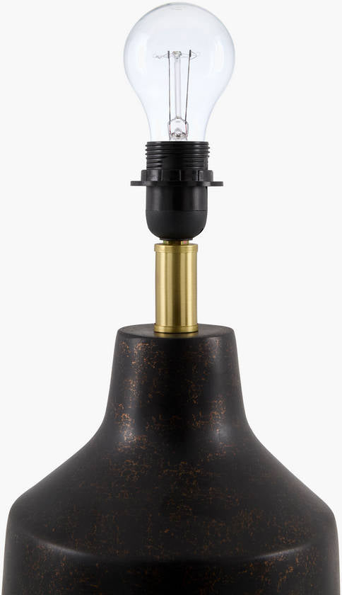 Lenord Cottage Dark Brown Table Lamp