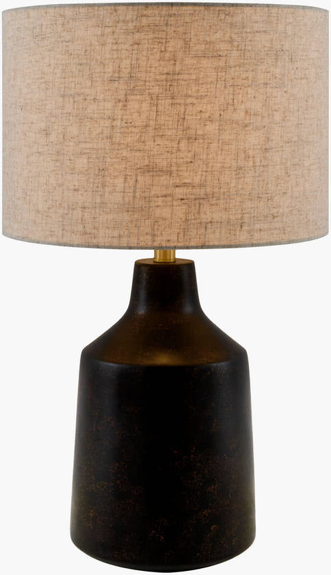 Lenord Cottage Dark Brown Table Lamp