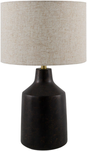 Lenord Cottage Dark Brown Table Lamp
