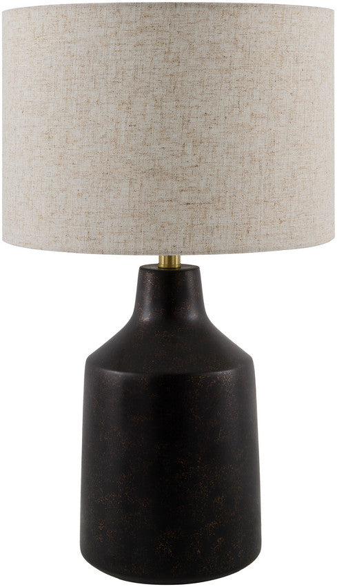 Lenord Cottage Dark Brown Table Lamp