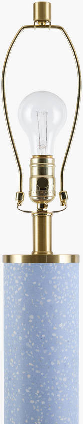 Jamere Traditional Sky Blue Floor Lamp