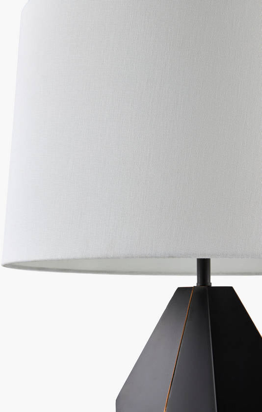 Tanaia Traditional White/Black Table Lamp