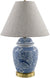 Malori Traditional Blue Table Lamp