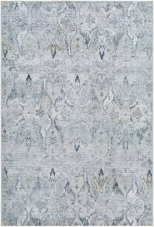 Jarryd Traditional Light Gray Area Rug